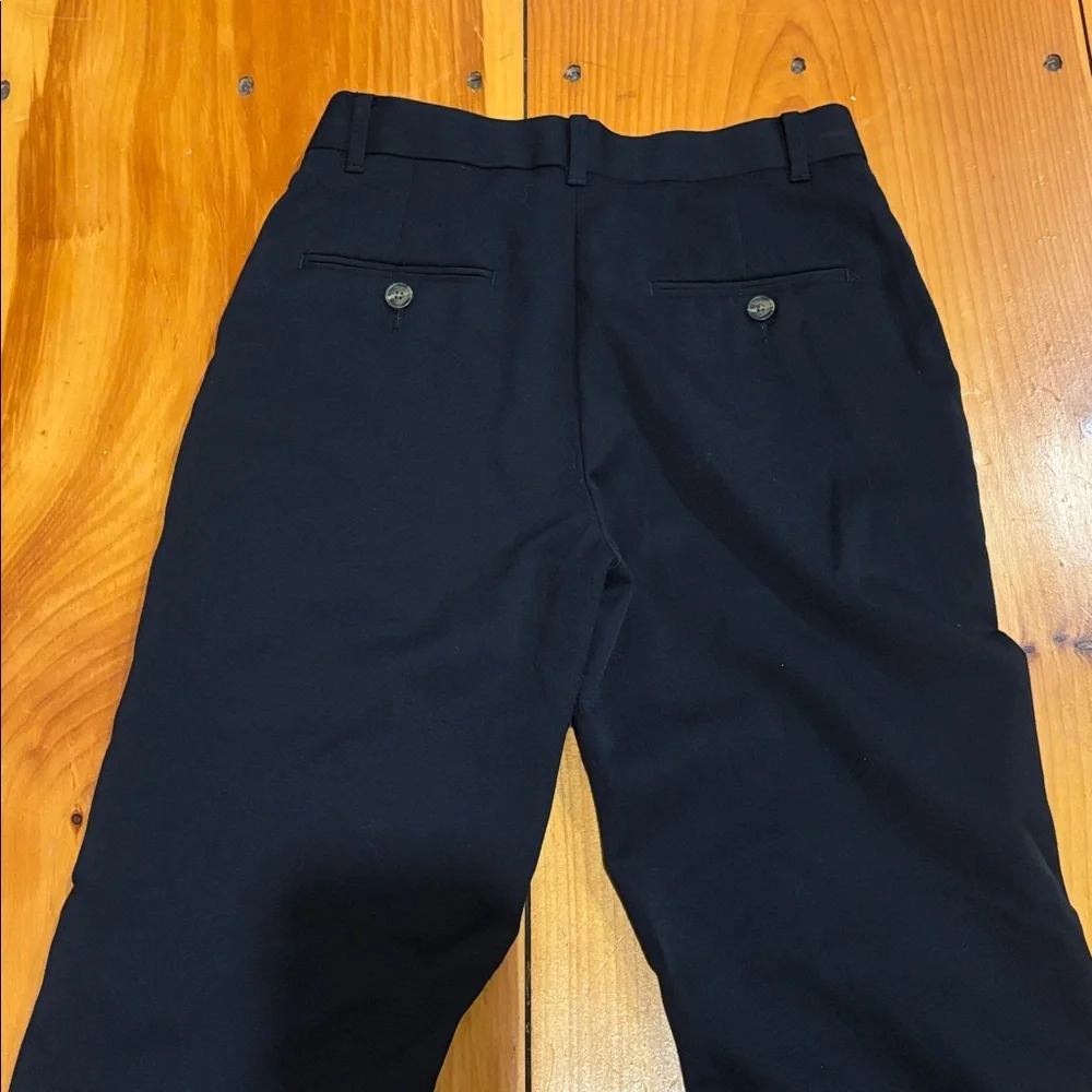 TOMMY HILFIGER Boys 12 Navy Blue Wool Dress Pants